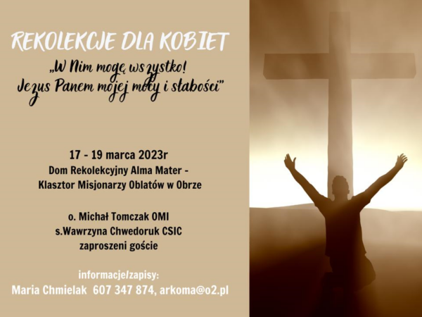 Rekolekcje dla Kobiet - marzec